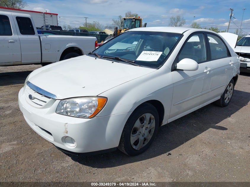 2006 Kia Spectra Ex/Lx/Sx VIN: KNAFE121665356212 Lot: 39249379