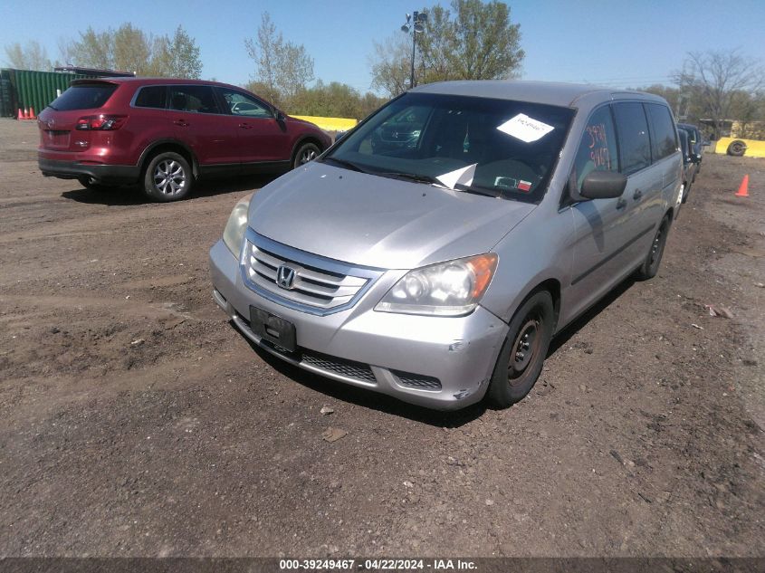 2009 Honda Odyssey Lx VIN: 5FNRL38279B056635 Lot: 39249467