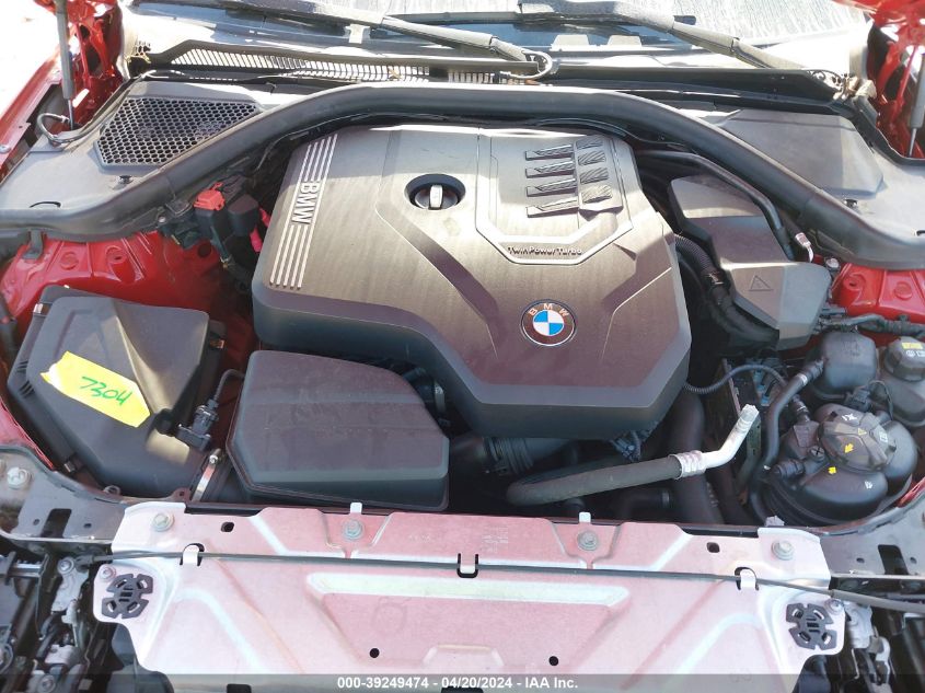 2020 BMW 330I VIN: 3MW5R1J07L8B23396 Lot: 39249474