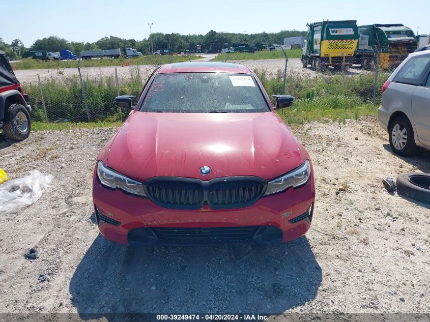 2020 BMW 330I VIN: 3MW5R1J07L8B23396 Lot: 39249474