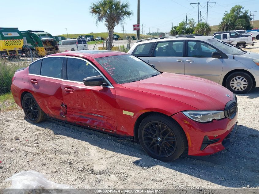 2020 BMW 330I VIN: 3MW5R1J07L8B23396 Lot: 39249474