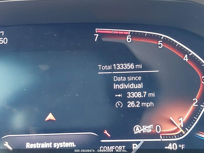 2020 BMW 330I VIN: 3MW5R1J07L8B23396 Lot: 39249474