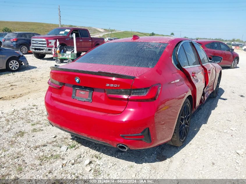 2020 BMW 330I VIN: 3MW5R1J07L8B23396 Lot: 39249474