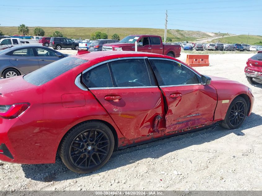 2020 BMW 330I VIN: 3MW5R1J07L8B23396 Lot: 39249474