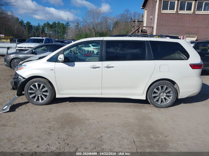 2018 Toyota Sienna Limited Premium 7 Passenger VIN: 5TDDZ3DC9JS188724 Lot: 39249499