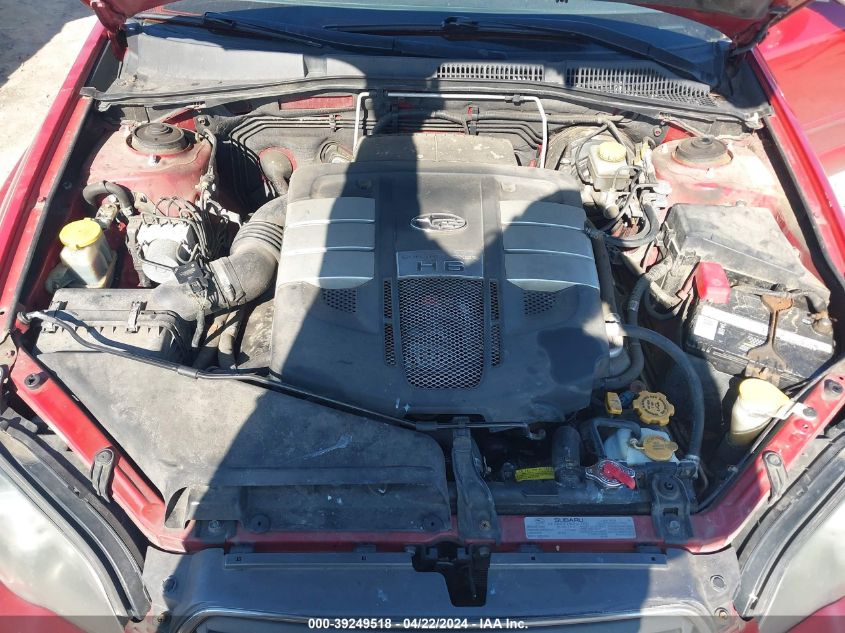 2005 Subaru Outback 3.0R VIN: 4S4BL84C754217656 Lot: 39249518