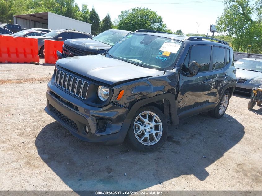 2022 Jeep Renegade Latitude 4X4 VIN: ZACNJDB17NPN90017 Lot: 39249537