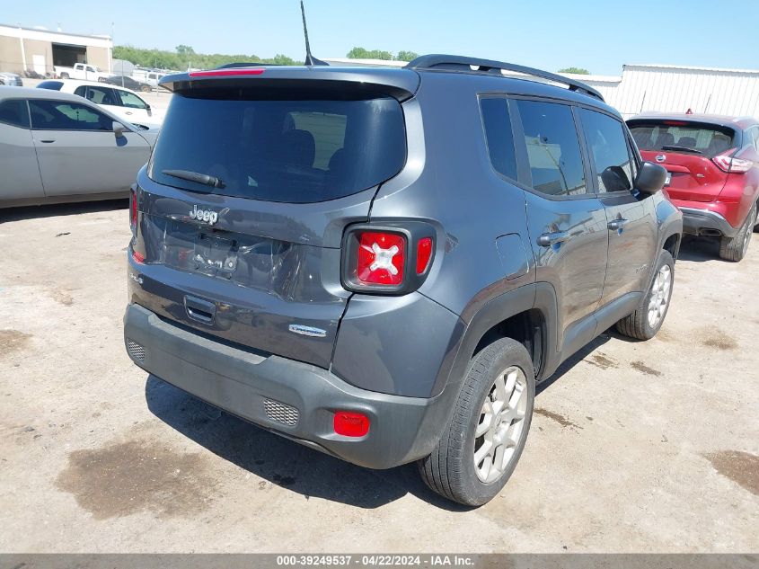 2022 Jeep Renegade Latitude 4X4 VIN: ZACNJDB17NPN90017 Lot: 39249537