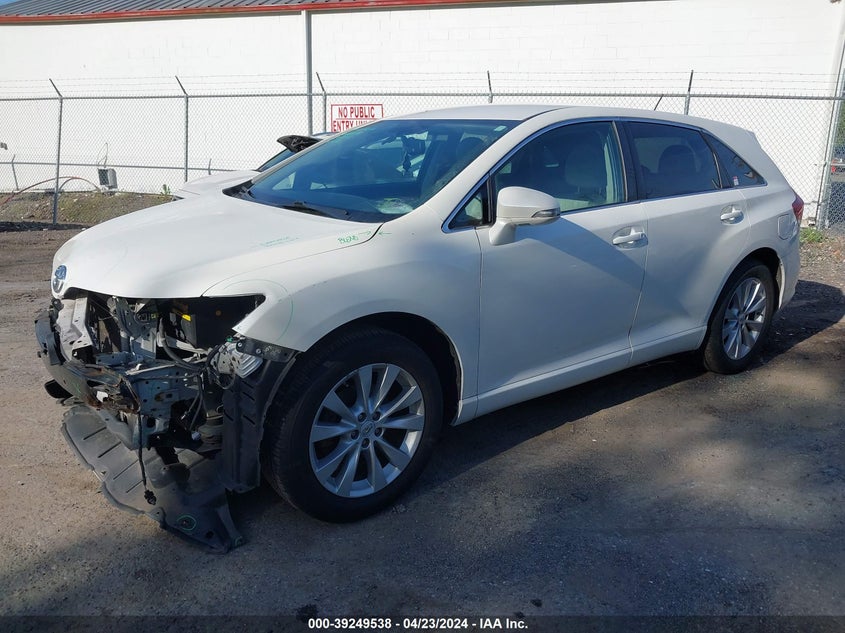2013 Toyota Venza Le VIN: 4T3BA3BBXDU041341 Lot: 39249538