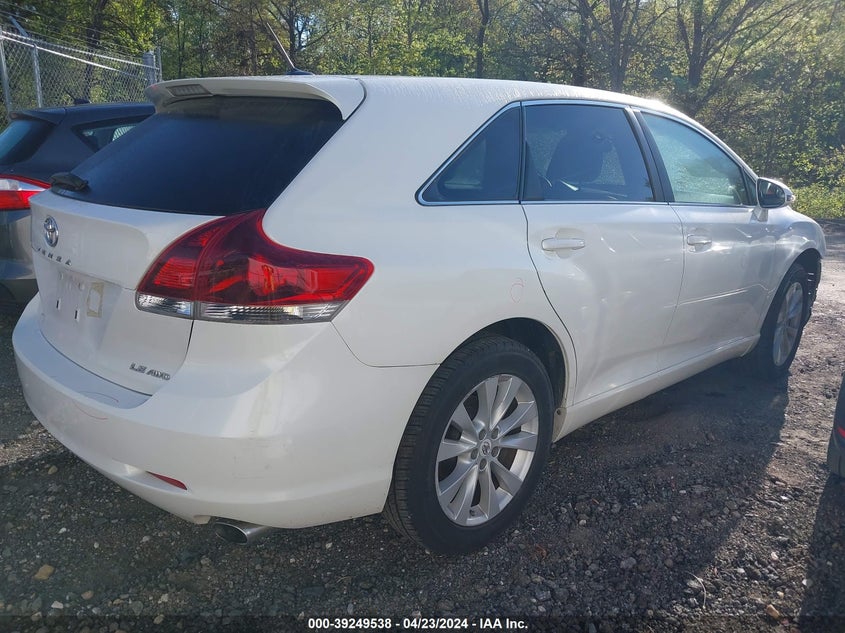 2013 Toyota Venza Le VIN: 4T3BA3BBXDU041341 Lot: 39249538