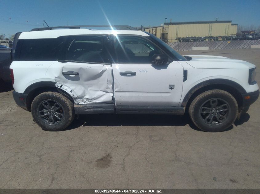 2021 Ford Bronco Sport Big Bend VIN: 3FMCR9B64MRA52838 Lot: 39249544