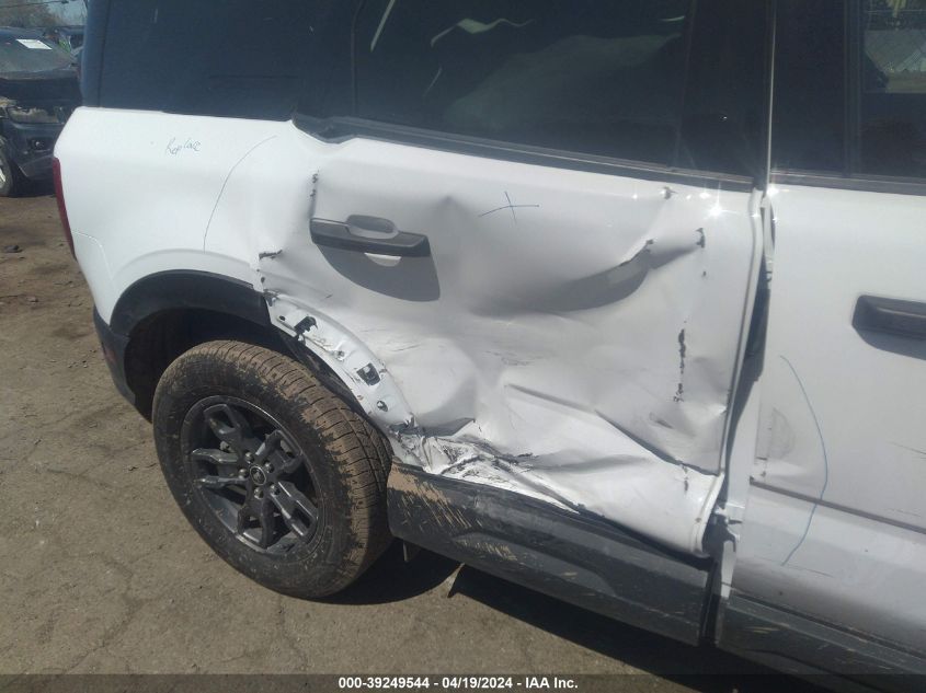 2021 Ford Bronco Sport Big Bend VIN: 3FMCR9B64MRA52838 Lot: 39249544