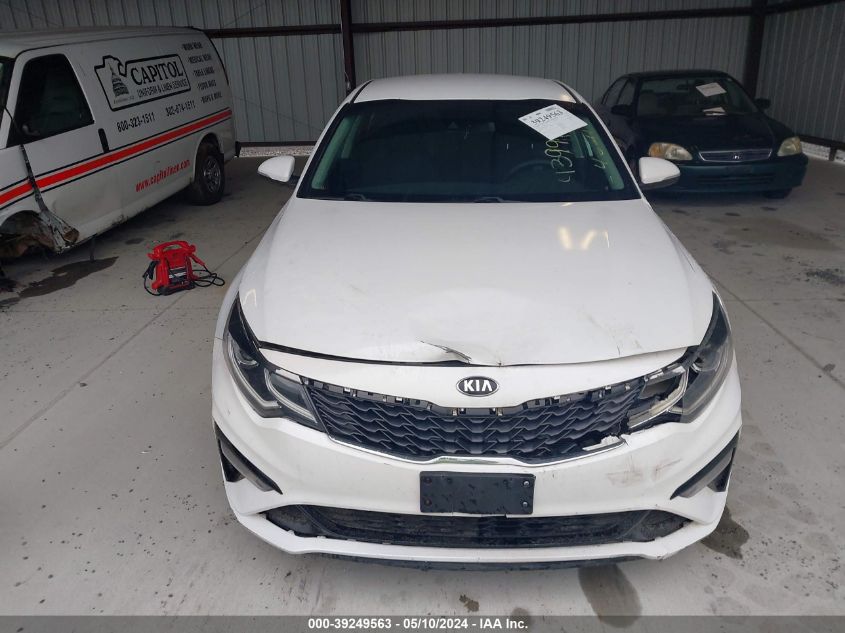 2019 Kia Optima Lx VIN: 5XXGT4L36KG345103 Lot: 39249563