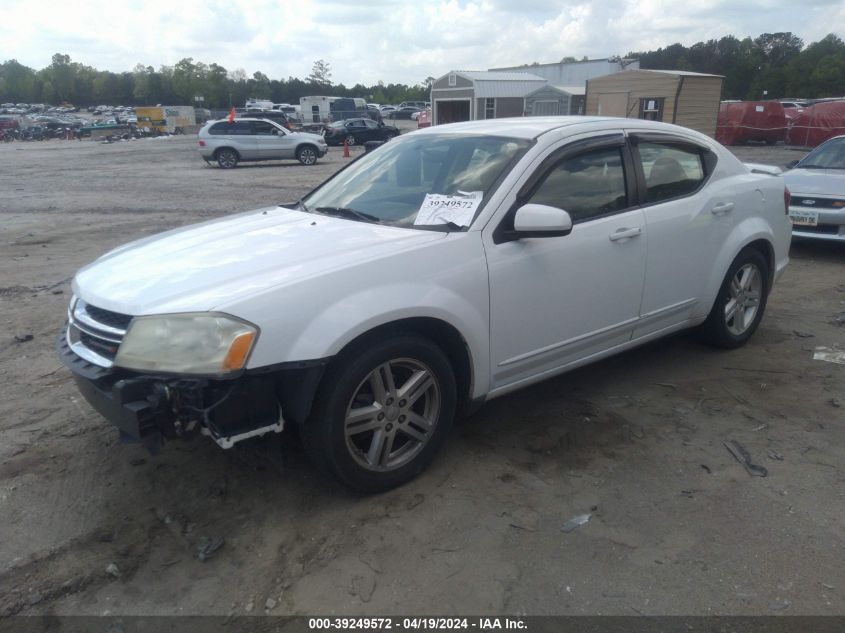 2013 Dodge Avenger Sxt VIN: 1C3CDZCB9DN589047 Lot: 39249572