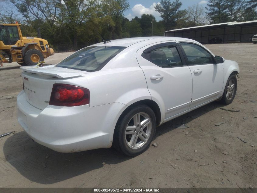 2013 Dodge Avenger Sxt VIN: 1C3CDZCB9DN589047 Lot: 39249572