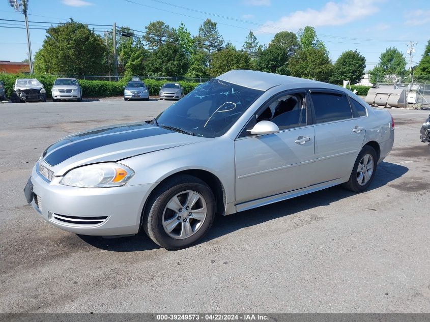 2013 Chevrolet Impala Ls VIN: 2G1WF5E39D1105843 Lot: 39249573