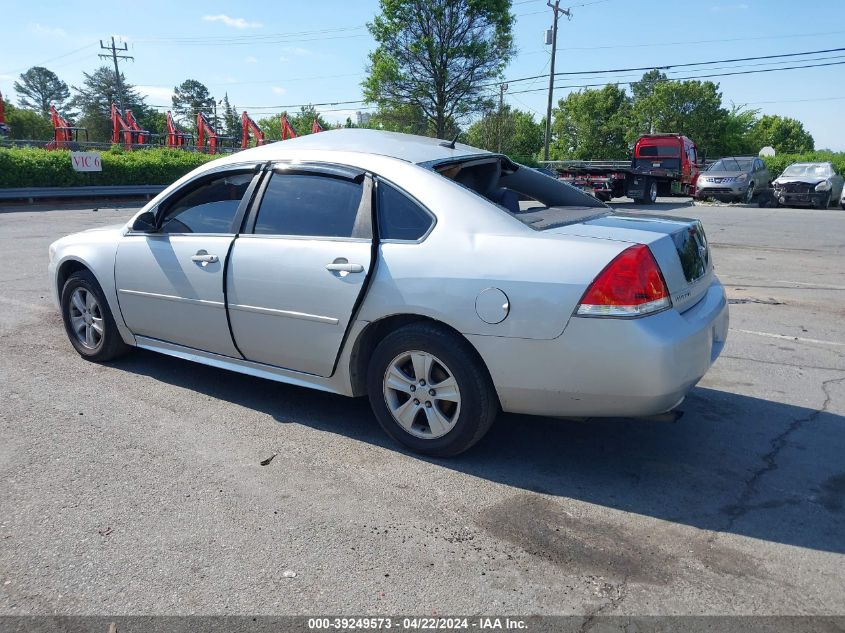 2013 Chevrolet Impala Ls VIN: 2G1WF5E39D1105843 Lot: 39249573