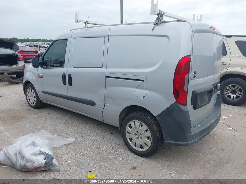 2015 Ram Promaster City Tradesman VIN: ZFBERFAT0F6A91676 Lot: 39249580