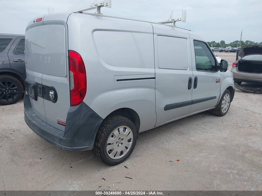 2015 Ram Promaster City Tradesman VIN: ZFBERFAT0F6A91676 Lot: 39249580
