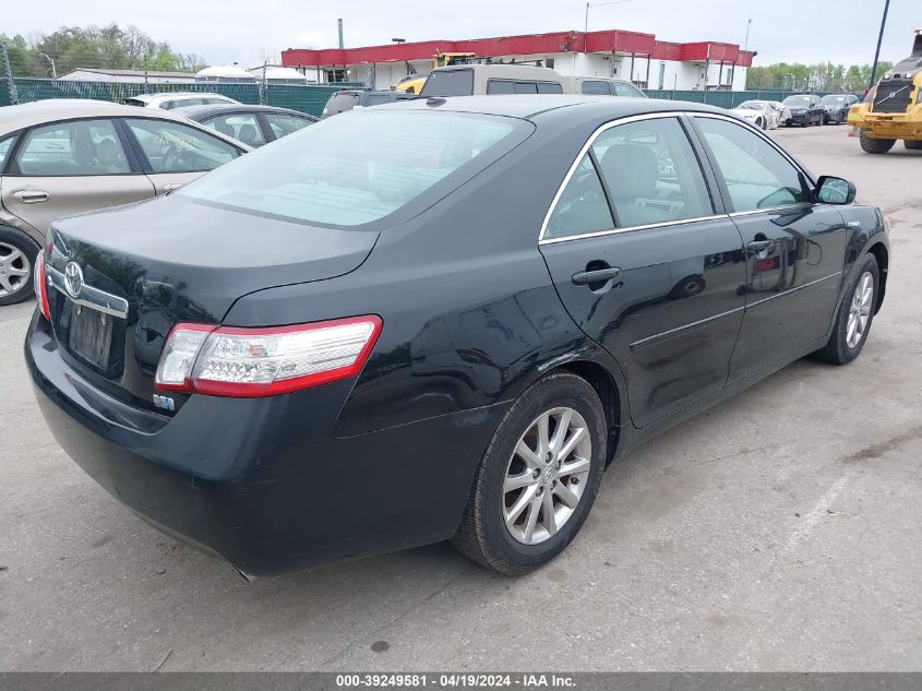 2010 Toyota Camry Hybrid VIN: 4T1BB3EK6AU114122 Lot: 39249581