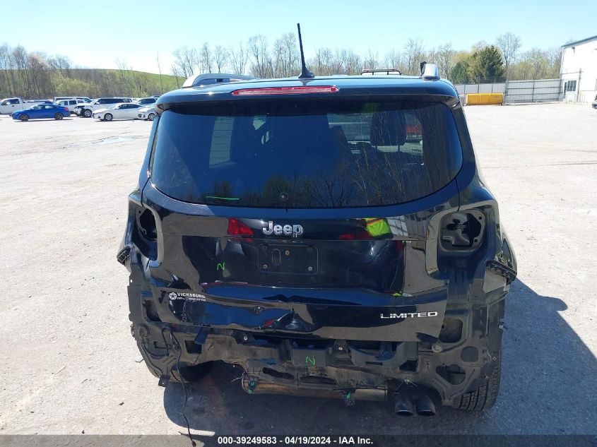 2016 Jeep Renegade Limited VIN: ZACCJADT6GPC81911 Lot: 39249583