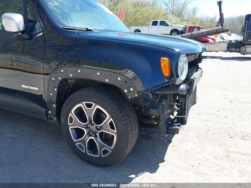 2016 Jeep Renegade Limited VIN: ZACCJADT6GPC81911 Lot: 39249583