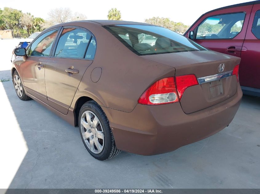 2009 Honda Civic Lx VIN: 2HGFA16559H540504 Lot: 39249586