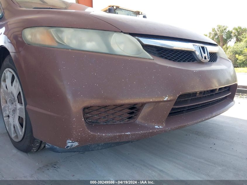 2009 Honda Civic Lx VIN: 2HGFA16559H540504 Lot: 39249586