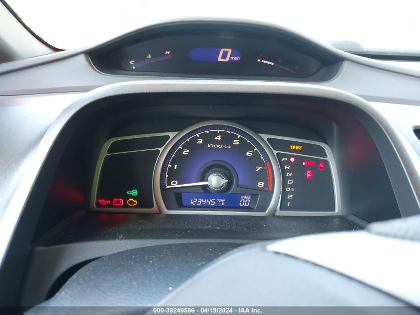 2009 Honda Civic Lx VIN: 2HGFA16559H540504 Lot: 39249586