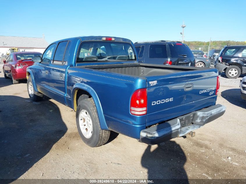 1D7HL38X33S223001 | 2003 DODGE DAKOTA