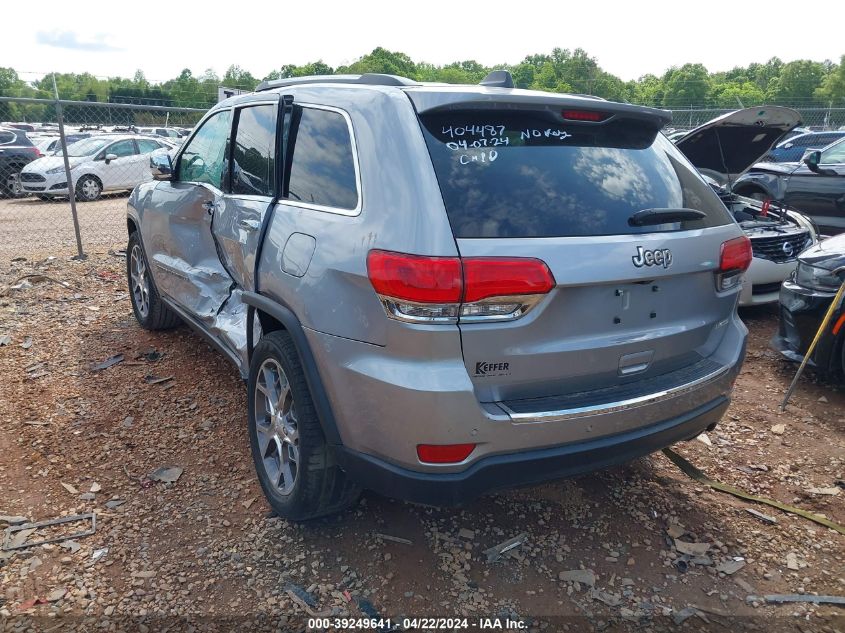 2020 Jeep Grand Cherokee Limited 4X2 VIN: 1C4RJEBG3LC404487 Lot: 39249641