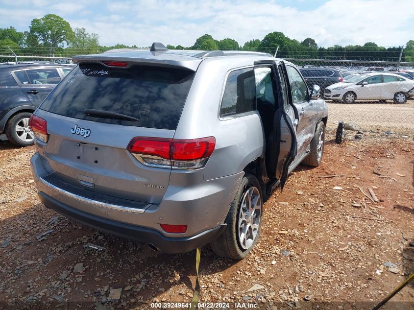 2020 Jeep Grand Cherokee Limited 4X2 VIN: 1C4RJEBG3LC404487 Lot: 39249641