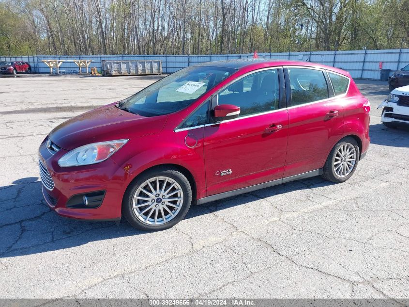 2013 Ford C-Max Energi Sel VIN: 1FADP5CU2DL556135 Lot: 39249656