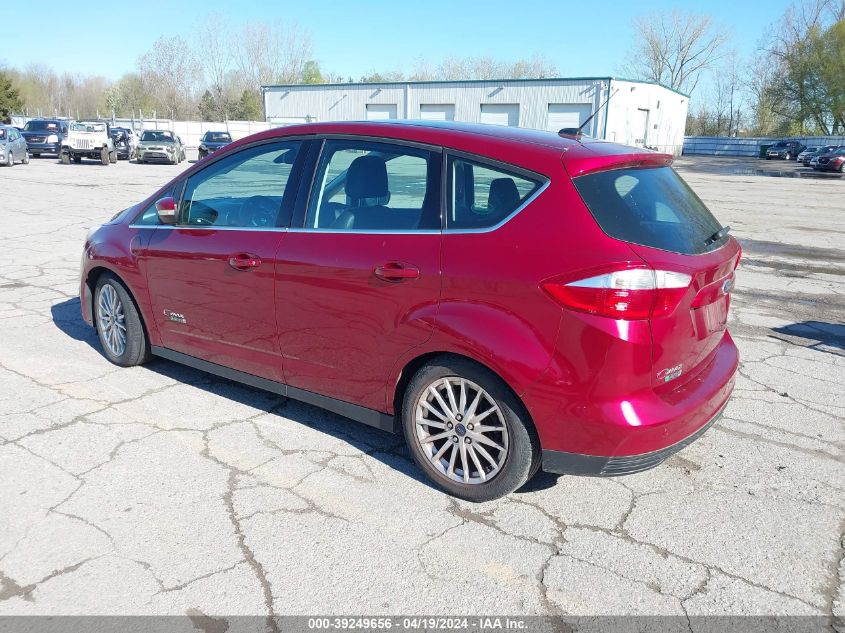 2013 Ford C-Max Energi Sel VIN: 1FADP5CU2DL556135 Lot: 39249656