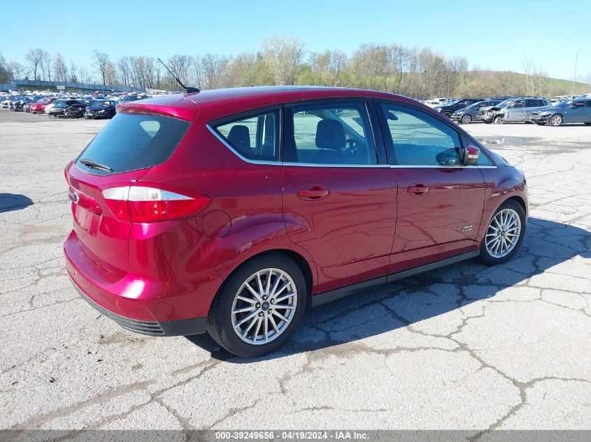 2013 Ford C-Max Energi Sel VIN: 1FADP5CU2DL556135 Lot: 39249656