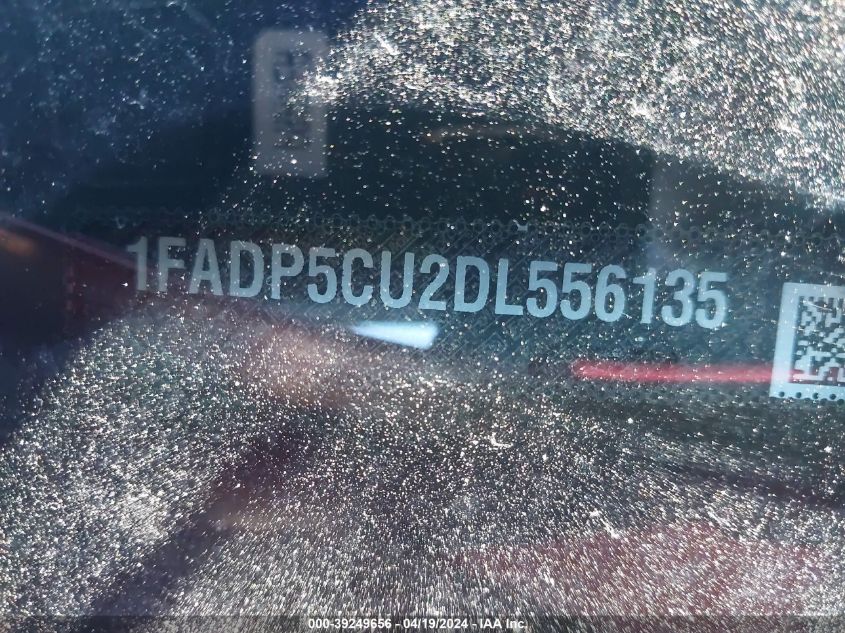 2013 Ford C-Max Energi Sel VIN: 1FADP5CU2DL556135 Lot: 39249656