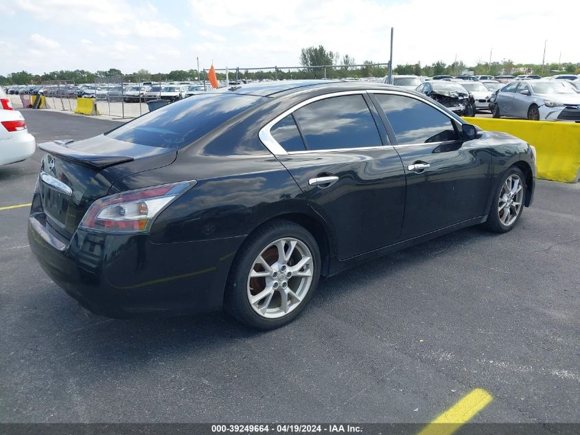 2014 Nissan Maxima 3.5 S/3.5 Sv VIN: 1N4AA5AP4EC488763 Lot: 39249664