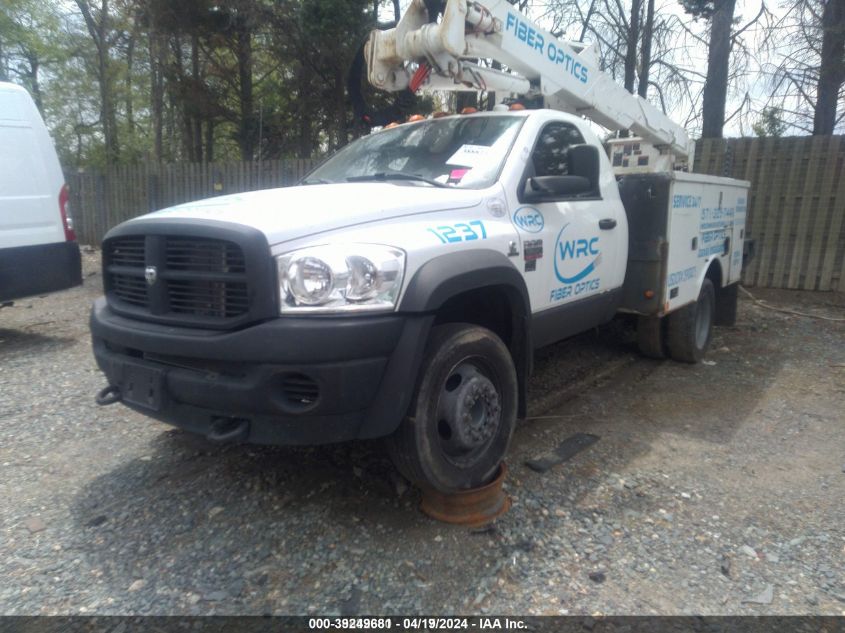 2009 Dodge Ram 5500 Hd Chassis St/Slt VIN: 3D6WD76L49G553097 Lot: 39249681