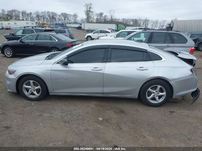 1G1ZB5STXGF300604 2016 Chevrolet Malibu Ls