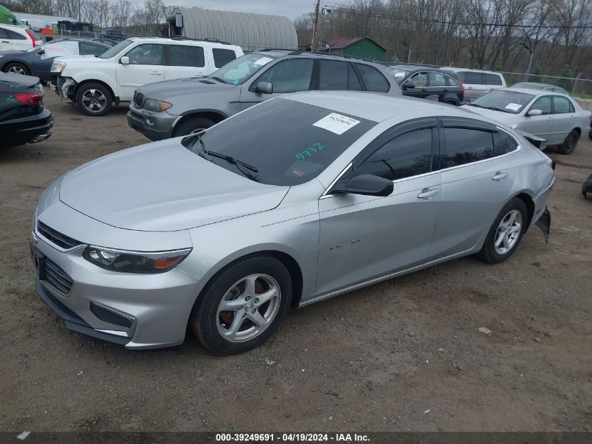 1G1ZB5STXGF300604 2016 Chevrolet Malibu Ls