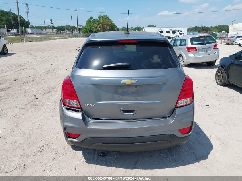 2020 Chevrolet Trax Fwd Ls VIN: 3GNCJKSB0LL317005 Lot: 39249708