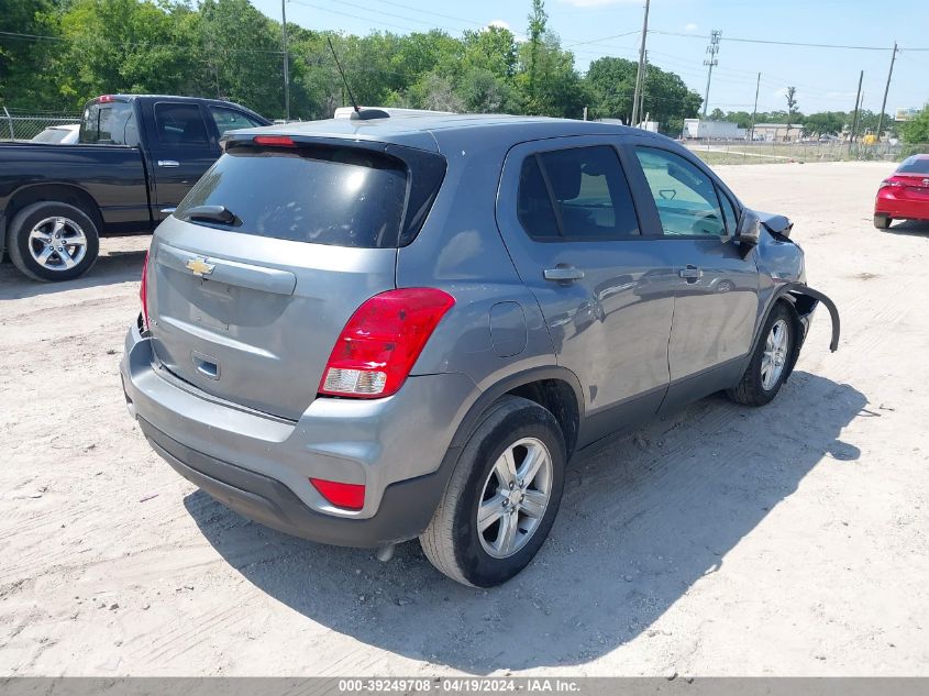 2020 Chevrolet Trax Fwd Ls VIN: 3GNCJKSB0LL317005 Lot: 39249708