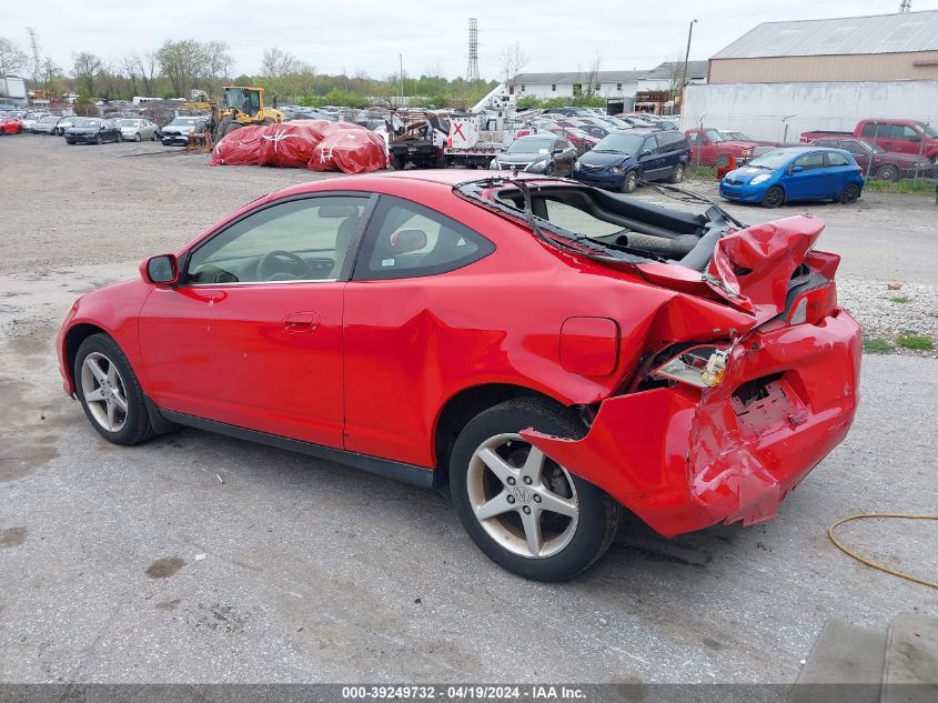 2004 Acura Rsx VIN: JH4DC54864S010045 Lot: 39249732