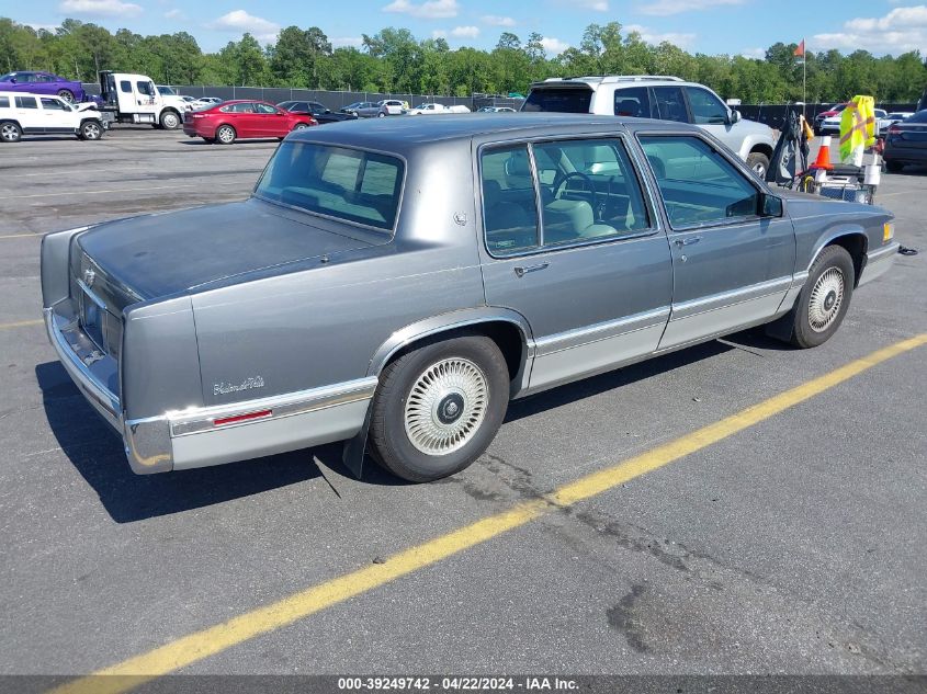 1992 Cadillac Deville VIN: 1G6CD53B8N4229380 Lot: 39249742