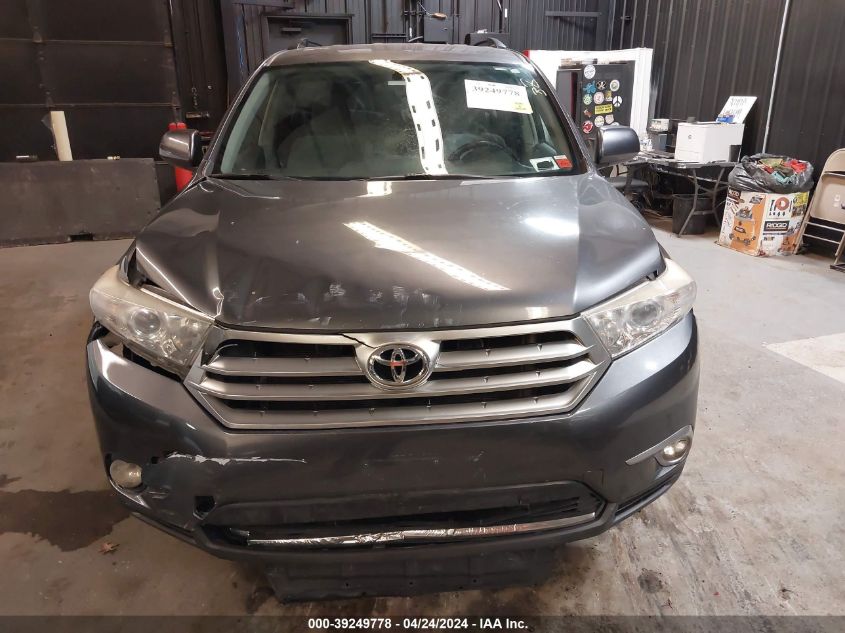 2012 Toyota Highlander Base V6 VIN: 5TDBK3EH7CS142267 Lot: 39249778