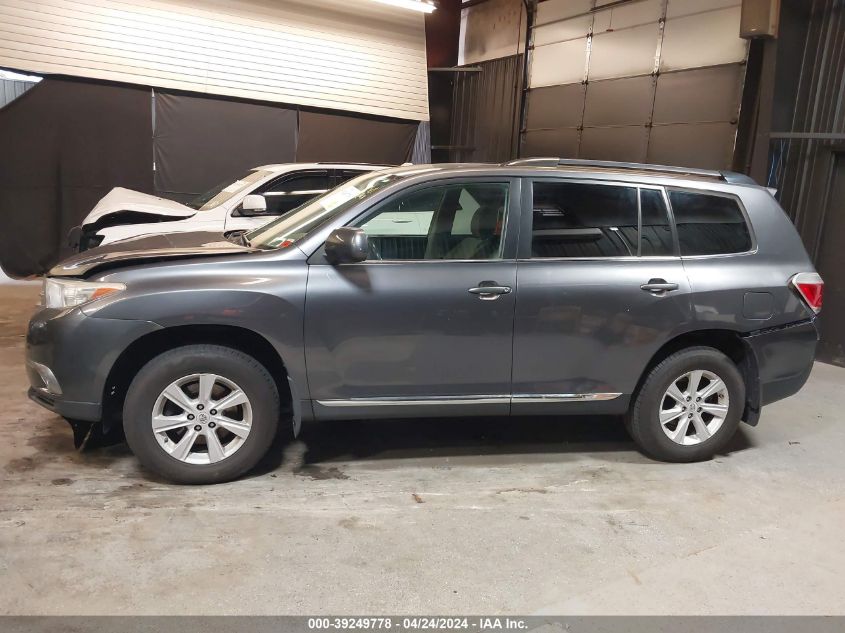 2012 Toyota Highlander Base V6 VIN: 5TDBK3EH7CS142267 Lot: 39249778