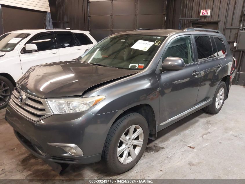 2012 Toyota Highlander Base V6 VIN: 5TDBK3EH7CS142267 Lot: 39249778