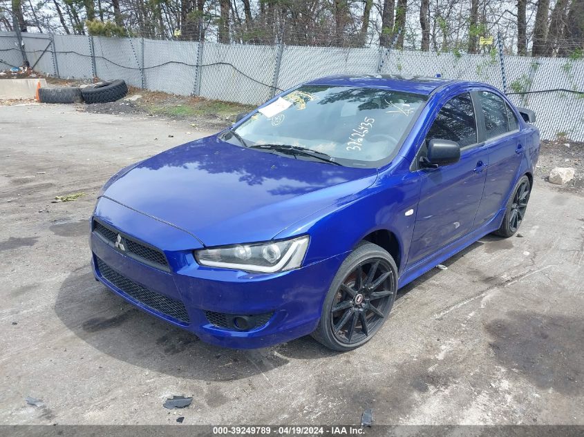 2008 Mitsubishi Lancer Gts VIN: JA3AU86U98U033681 Lot: 39249789