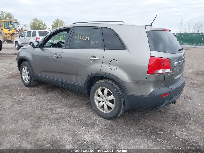 2011 Kia Sorento Lx VIN: 5XYKT3A13BG186137 Lot: 39249800