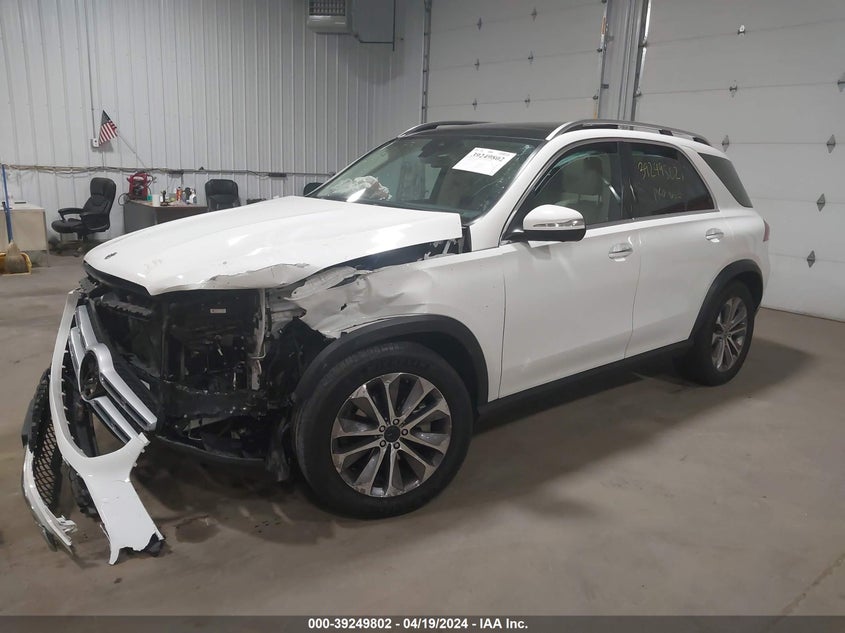 2021 Mercedes-Benz Gle 350 4Matic VIN: 4JGFB4KBXMA370992 Lot: 39249802